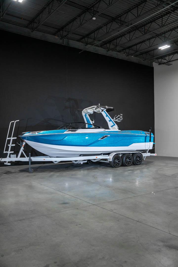 2022 Centurion Ri265 Mist Blue Flake / White