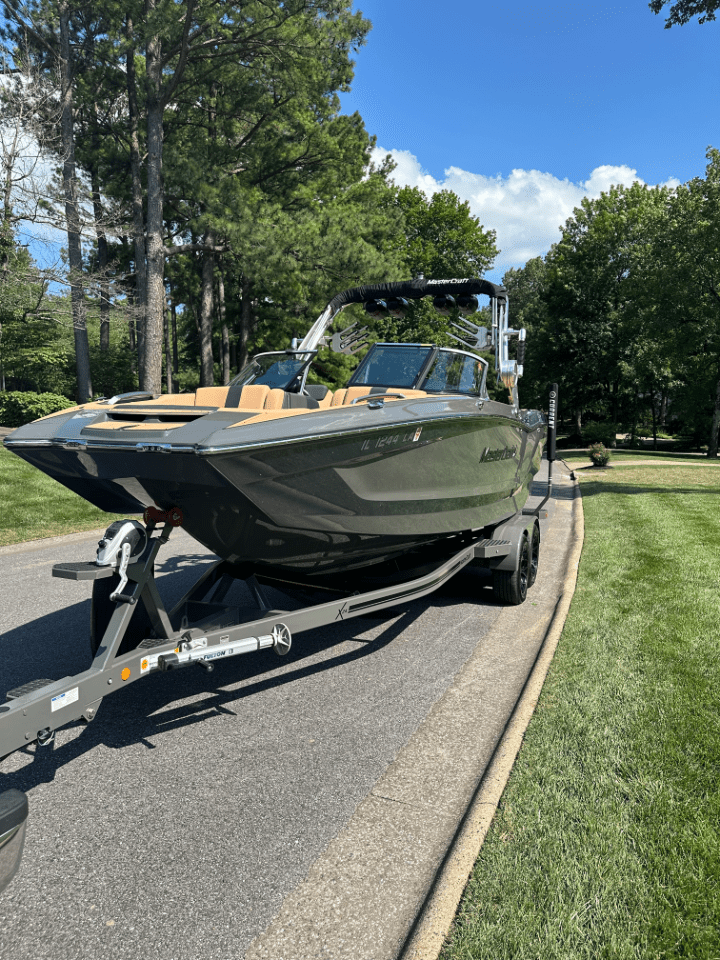 2021 Mastercraft X24 FastFiill, dual screens, 4 tower speakers, low pro trailer, heater, and MORE
