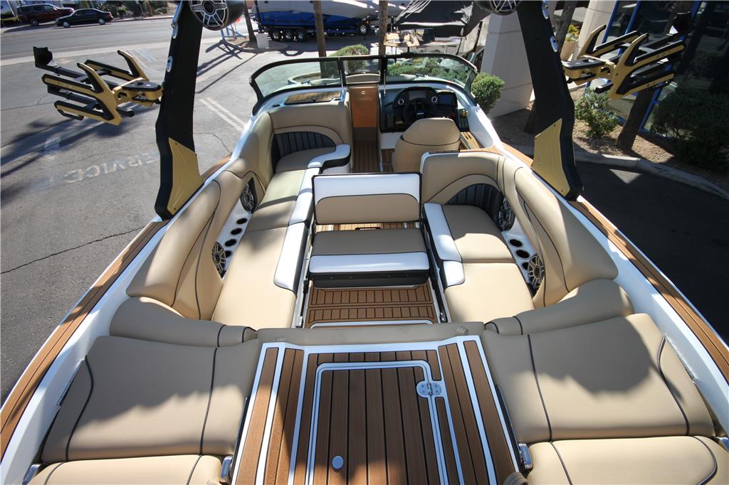 2024 MB Sports B52 23 Alpha – Gold Metal Flake, black, & white