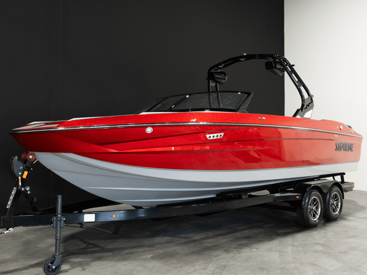 2025 Supreme S240 &#8211; Fire Red Flake / Stone Grey