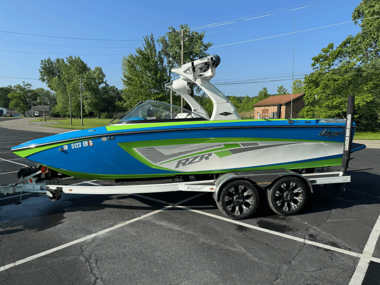2013 Tigé RZR WetSounds Ballast PNP FAE TAP3T Surf tabs