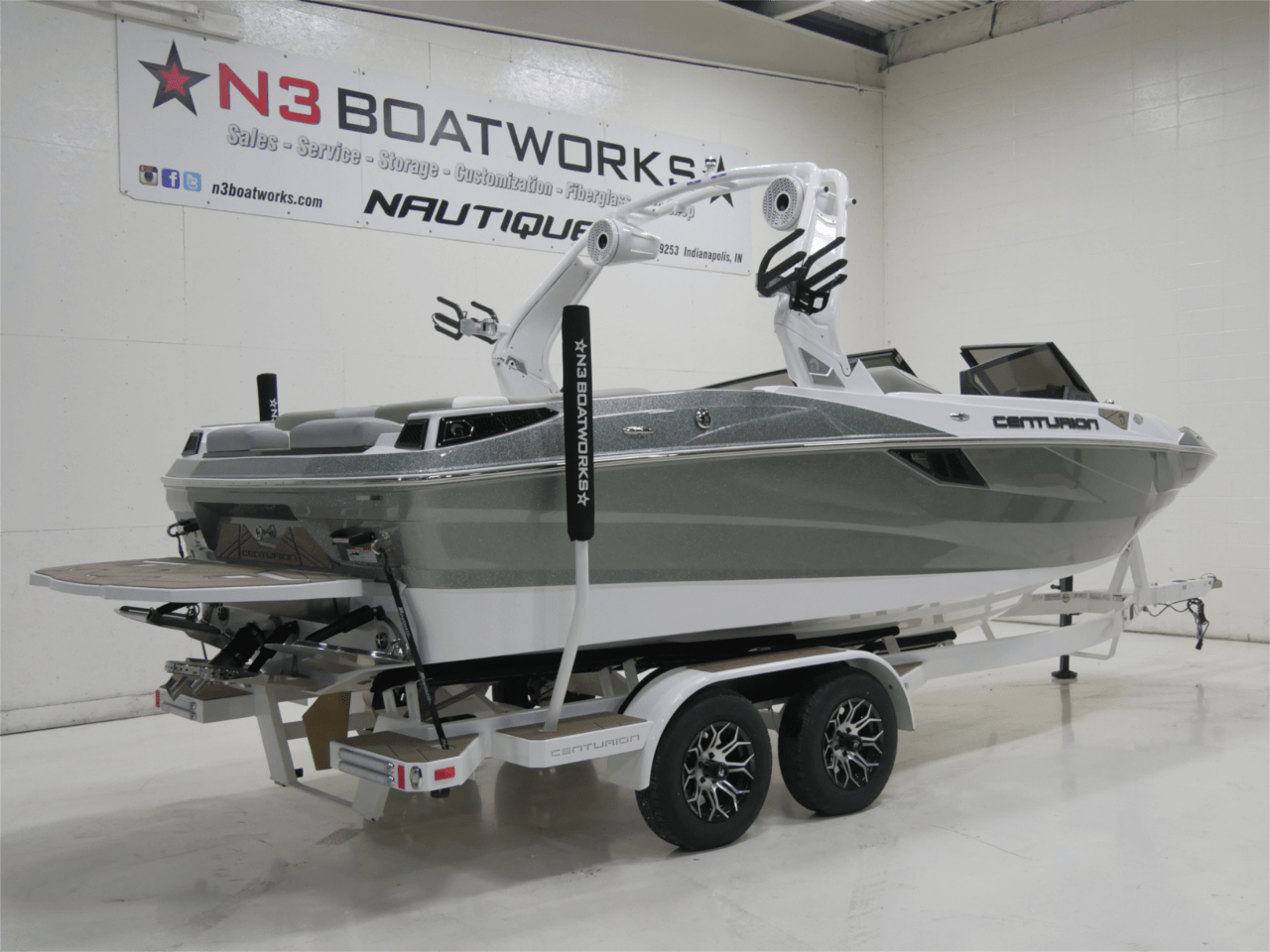 2025 Centurion Fe22 – Olive Pewter Metal Flake