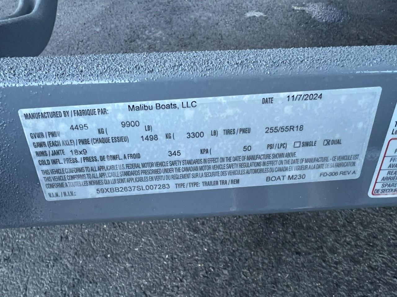 2025 Malibu M230