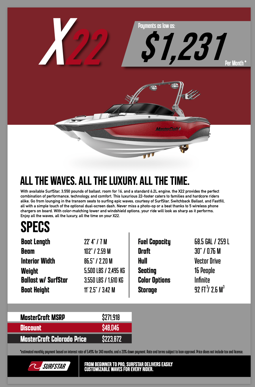 X-22 MasterCraft