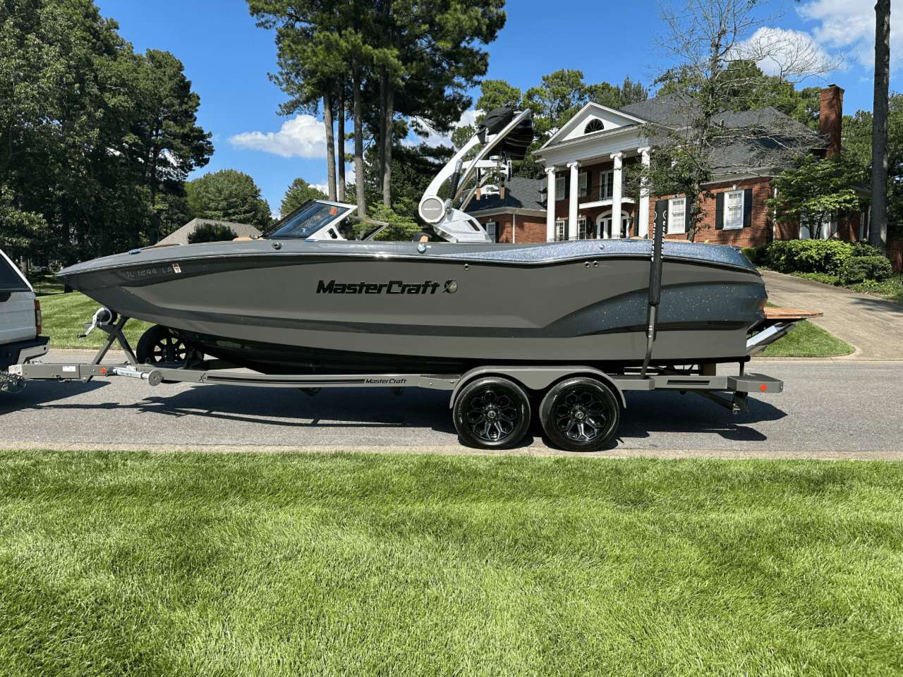2021 Mastercraft X24 FastFiill, dual screens, 4 tower speakers, low pro trailer, heater, and MORE