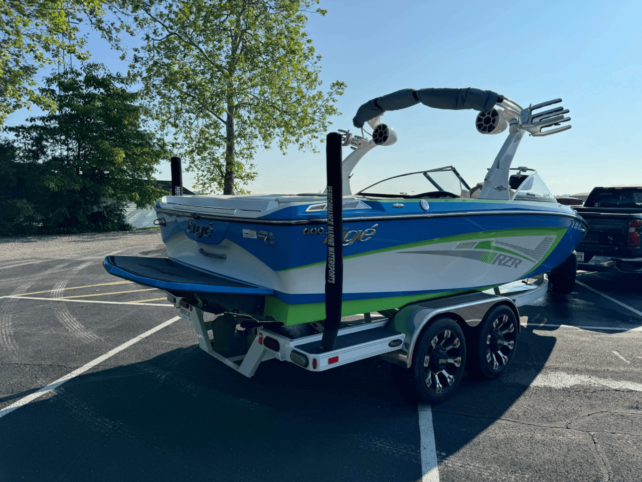2013 Tigé RZR WetSounds Ballast PNP FAE TAP3T Surf tabs
