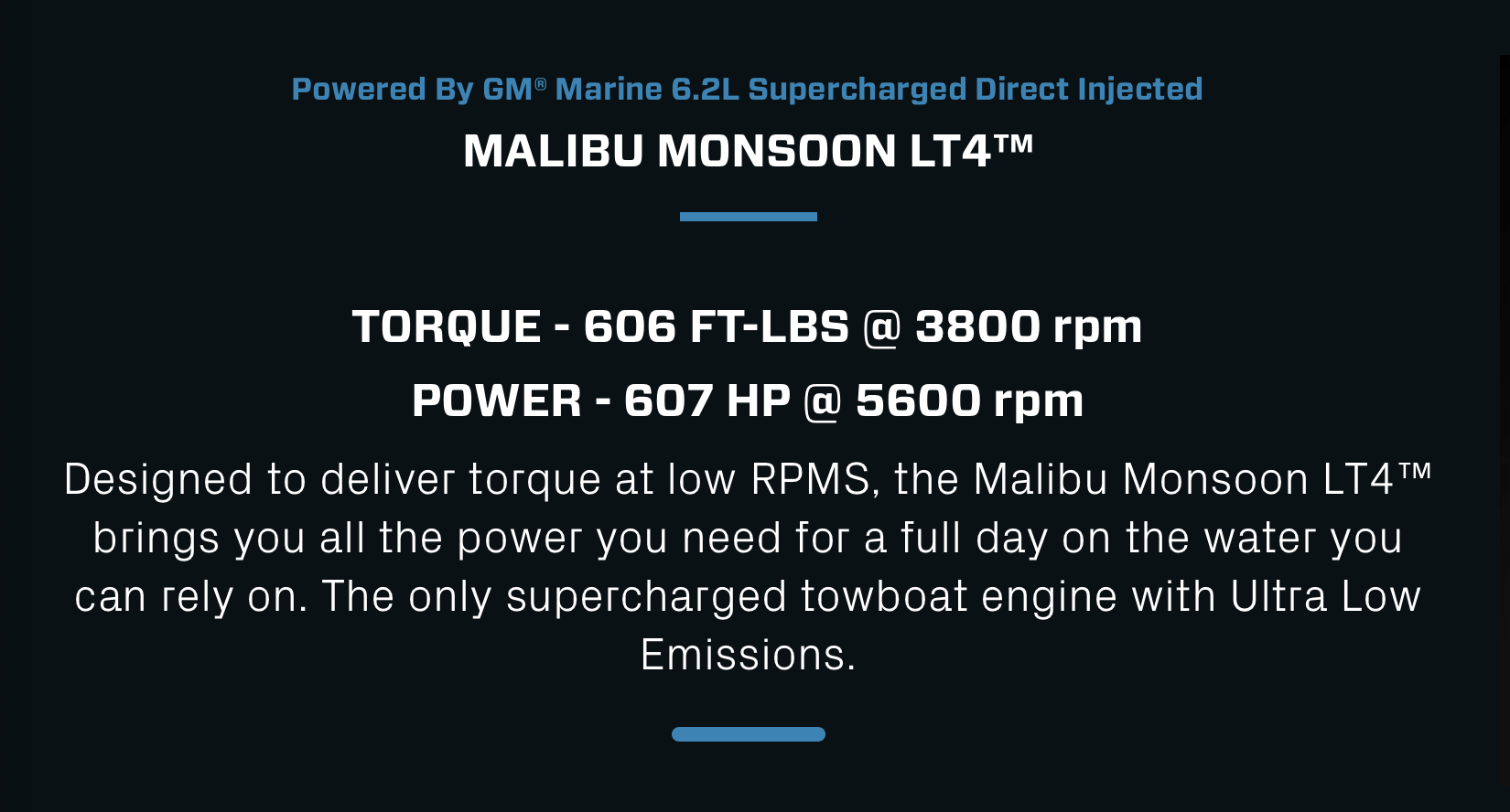 2021 Malibu M220 with LT4 Engine