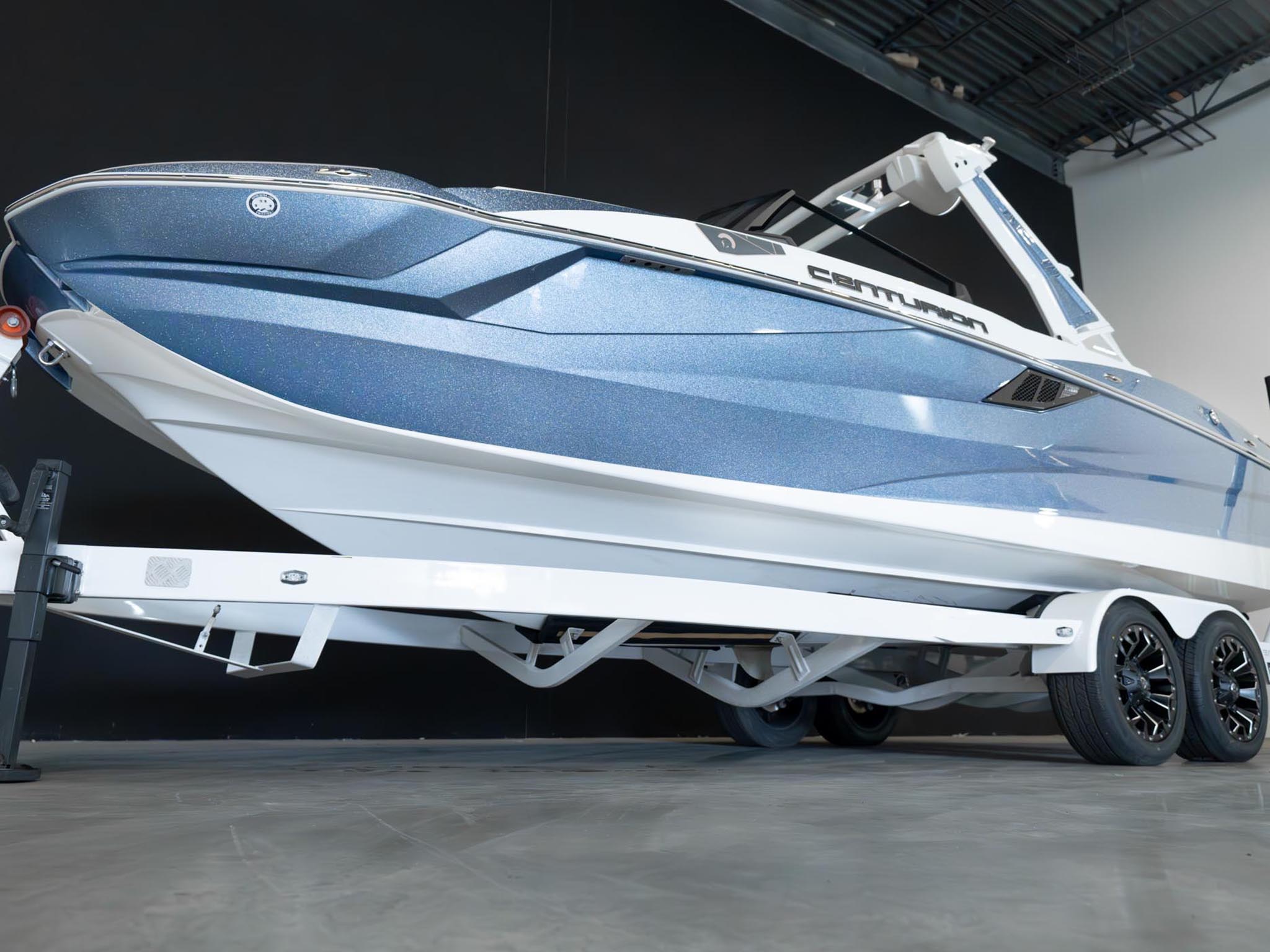 2025 Centurion Fe23 – Steel Blue Flake / White