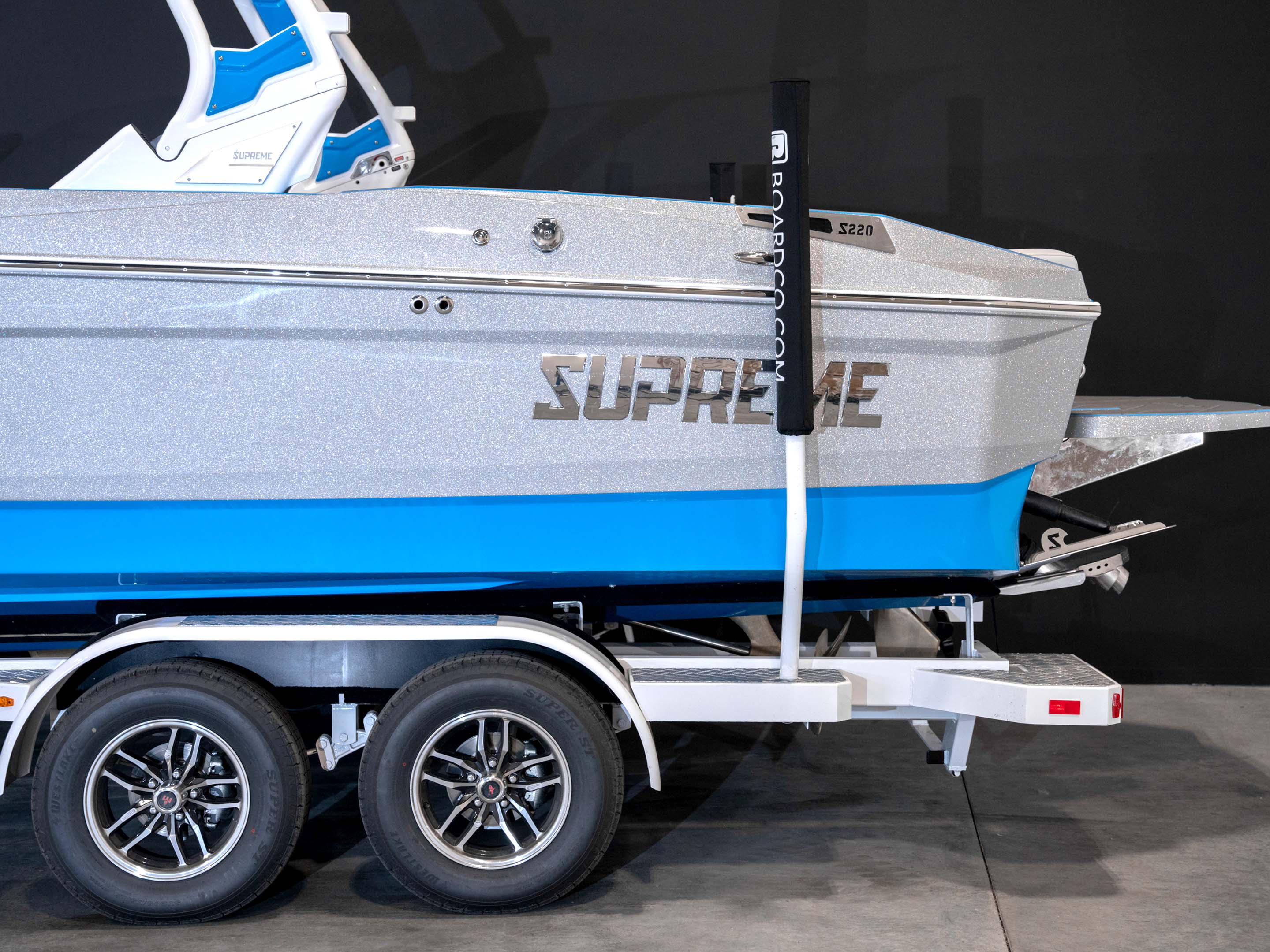 2024 Supreme S220 &#8211; Silver Flake / Blue