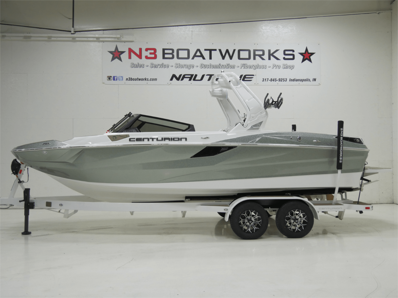 2025 Centurion Fe22 – Olive Pewter Metal Flake