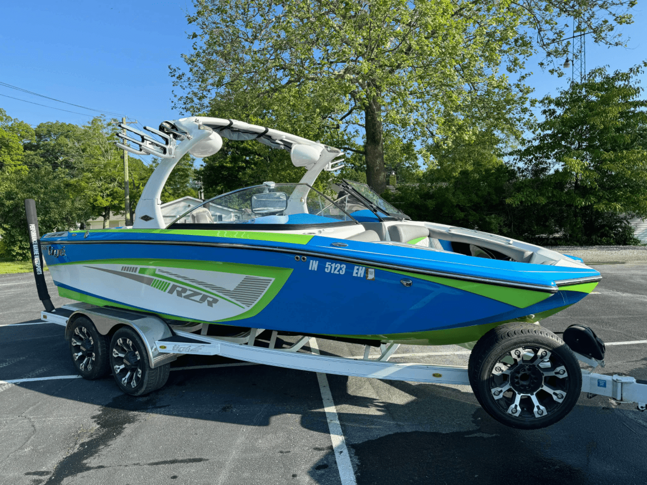2013 Tigé RZR WetSounds Ballast PNP FAE TAP3T Surf tabs