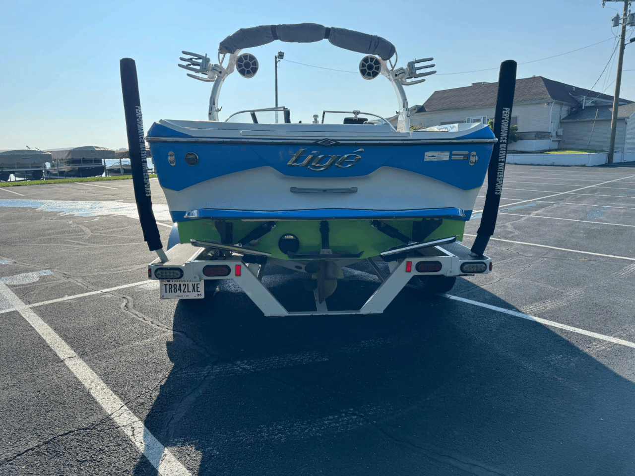 2013 Tigé RZR WetSounds Ballast PNP FAE TAP3T Surf tabs