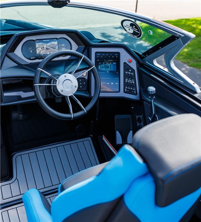 2018 Mastercraft X-Star – Midnite Black with Jet Stream Blue Flake – 300 Hours