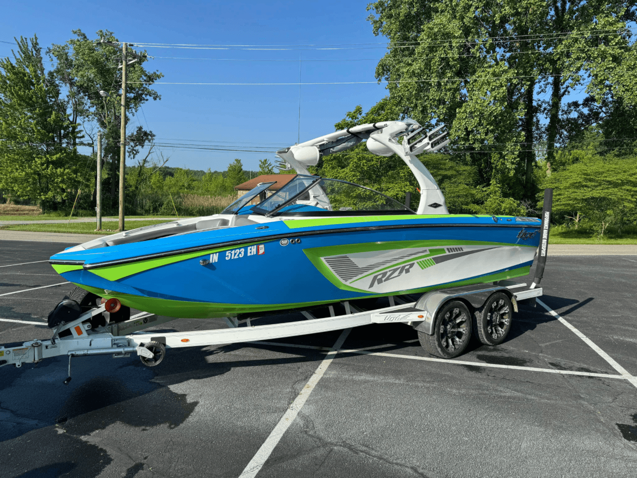 2013 Tigé RZR WetSounds Ballast PNP FAE TAP3T Surf tabs
