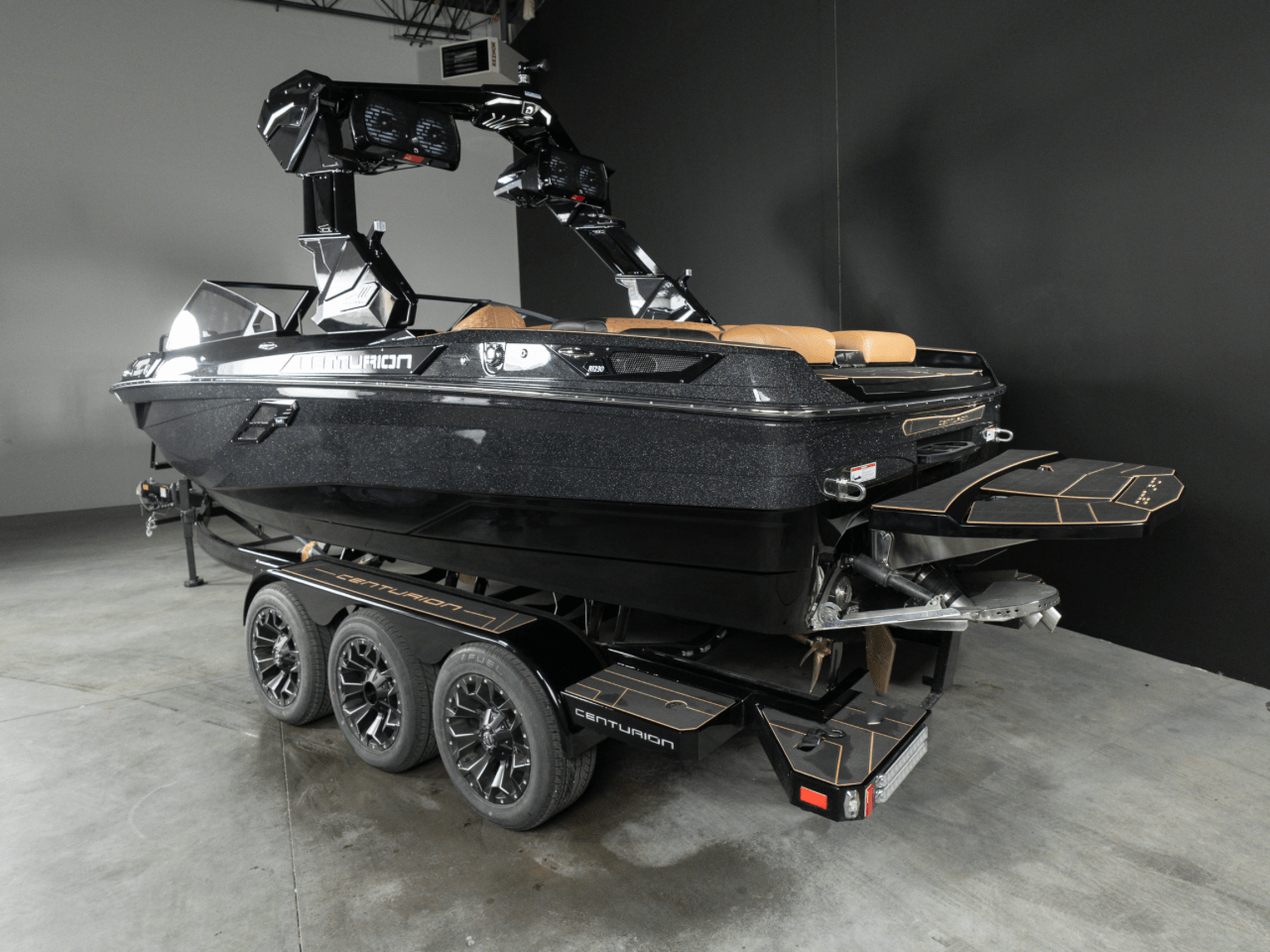 2025 Centurion Ri230 – Black Metal Flake / Gunmetal Flake